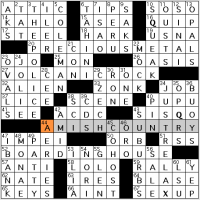 Ink Well/Ben Tausig "Odd Collections" crossword answers