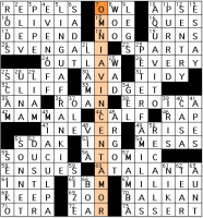 Chronicle of Higher Education crossword answers: "Latin Americans"