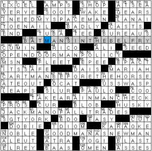 12/26/10 NY Times crossword answers: ""Hey, Mister!"
