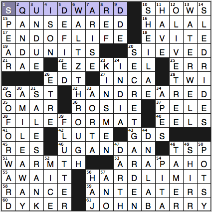Franklongo Crossword Puzzles on Washington Post Puzzler 68 Answers  7 24 11