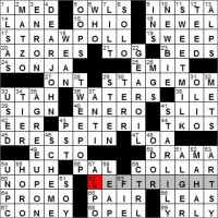 LA Times crossword answers, 8 4 11
