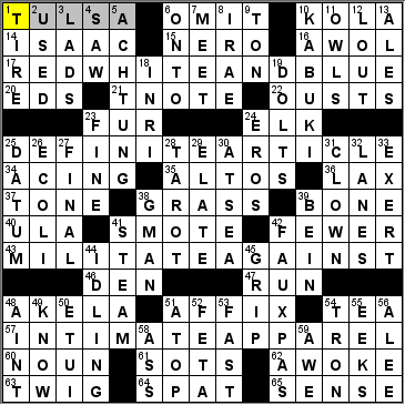 Crossword Puzzles Washington Post on Crosswordfiend Com