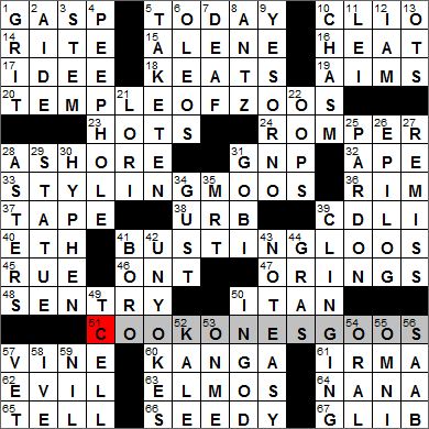 Times Crossword Puzzles on Los Angeles Times Crossword Solution  6 26 12   Diary Of A Crossword