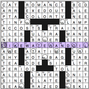 NY Times crossword solution, 12 19 13, no. 1219
