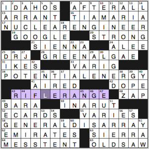 NY Times crossword solution, 12 26 13, no. 1226