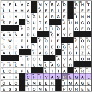 NY Times crossword solution, 12 31 13, no, 1231