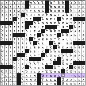 Merl Reagle crossword solution, 12 22 13 "Plus or Minus 1"