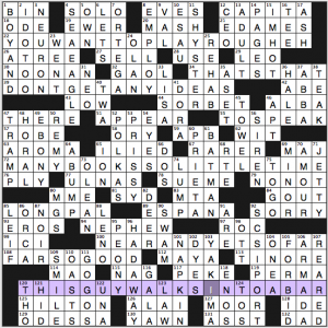 Merl Reagle crossword solution, 1 12 14 "So What?"