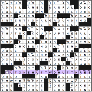 Merl Reagle crossword solution, 1 5 14 "Redefining the Game"