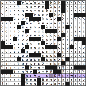 LA Times crossword solution, 1 12 14 "Storm Front Coming"