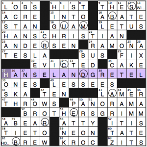 NY Times crossword solution, 1 22 14, no. 0122