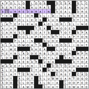 Merl Reagle crossword solution, 1 26 14 "The L, You Say"