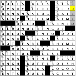 CrosSynergy / Washington Post crossword solution - 01/24/14