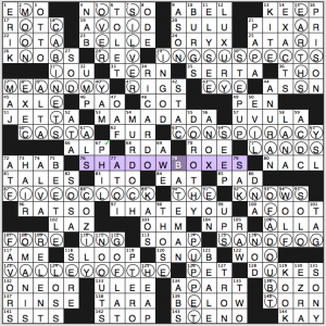Merl Reagle Sunday crossword solution, 2 2 14 "The Dark Side"