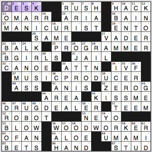 Chicago Reader / Ink Well crossword solution, 2 12 14 "Outsourcing"
