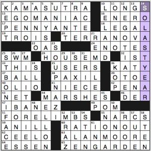 NY Times crossword solution, 2 15 14, no. 0215
