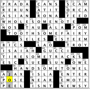CrosSynergy / Washington Post crossword solution - 02/27/14