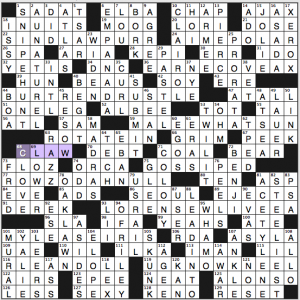 Merl Reagle Sunday crossword solution, 3 23 14 "I'm Not Quite Myself Today"