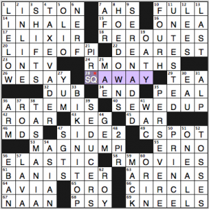 NYT crossword solution, 3 27 14, no. 0327
