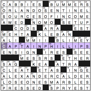 NY Times crossword solution, 3 28 14, no. 0328