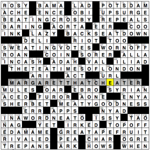 Merl Reagle crossword solution, 4 6 14, "Dine In"