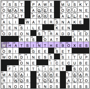 NY Times crossword solution, 4 9 14, no. 0409
