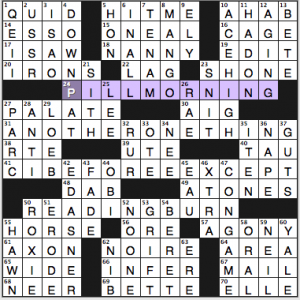 NYT crossword solution, 5 22 14, no. 0522