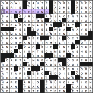 Merl Reagle crossword solution, 6 15 14 "Pun Party"