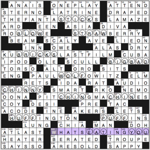 Merl Reagle crossword solution, 6 22 14 "Who Are We?"