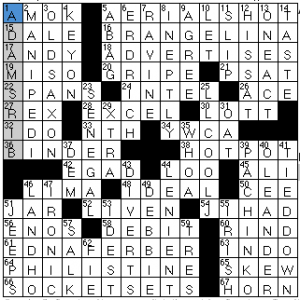 Newsday crossword solution, 6 7 14 "Saturday Stumper"