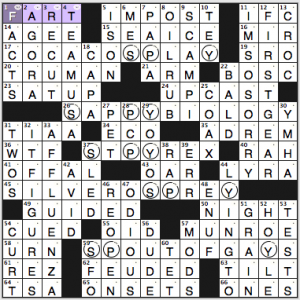 Ink Well/Chicago Reader crossword solution, 6 11 14 "Mole People"