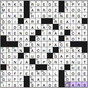NY Times crossword solution, 7 8 14, no. 0708