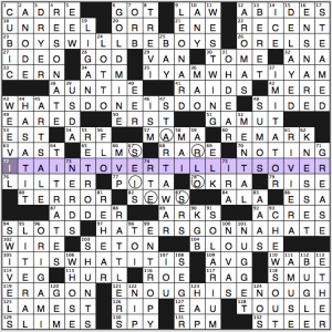 NY Times crossword solution, 7 13 14 "We Hold These Truths To Be Self-Evident"
