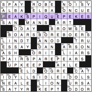 NY Times crossword solution, 7 2 14, no. 0702