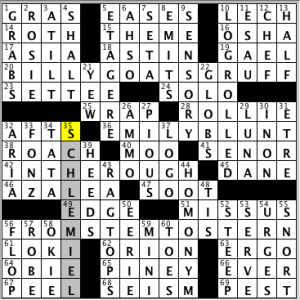 CrosSynergy/Washington Post crossword solution, 08.22.14: "Curt Cases"
