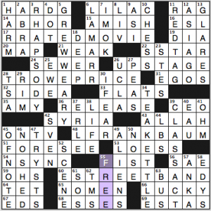 NY Times crossword solution, 8 20 14, no. 0820