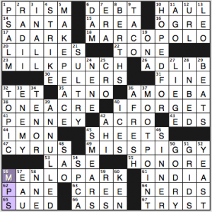 NY Times crossword solution, 8 26 14, no. 0826