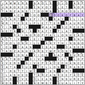 Merl Reagle crossword solution, 8 31 14 "Lounge Singer of the Apes"