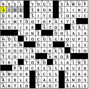 CrosSynergy/Washington Post crossword solution, 08.21.14: "Get the Picture?"