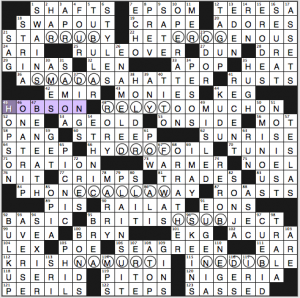 Merl Reagle crossword solution, 9 21 14 "Backup Men"