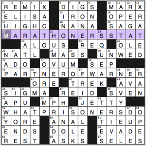 NY Times crossword solution, 10 21 14, no. 1021