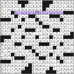 Merl Reagle crossword solution, 11 23 14 "Twice-Told Tails"