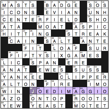 NYT crossword solution, 11 25 14, no. 1125