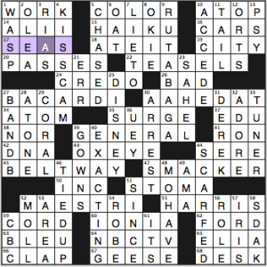 NY Times crossword solution, 11 13 14, no. 1113