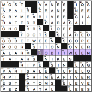 NY Times crossword solution, 12 24 14, no. 1224