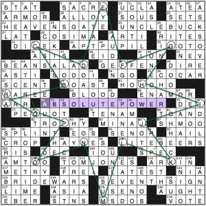 AV Club crossword solution, 12 24 14 "Big Draw"