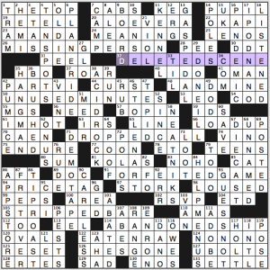 NY Times crossword solution, 12 28 14 "Fill-in-the-Blanks"