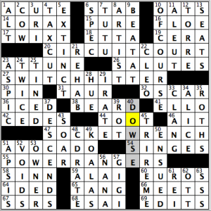 CrosSynergy/Washington Post crossword solution, 12.12.14: "Current Affairs"