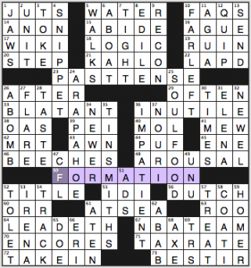NY Times crossword solution, 1 21 15, no. 0121