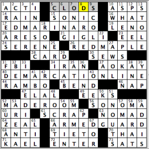 CrosSynergy/Washington Post crossword solution, 01.09.15: "The Stuff That Dreams Are Made Of"